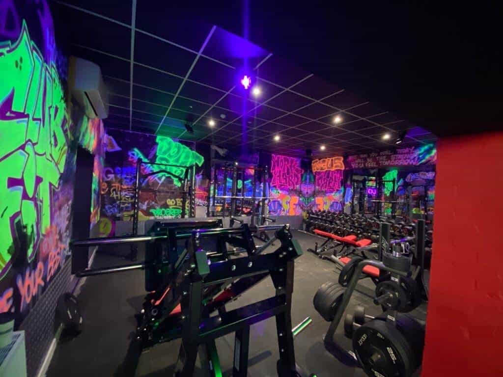 gym club, london fit out 6