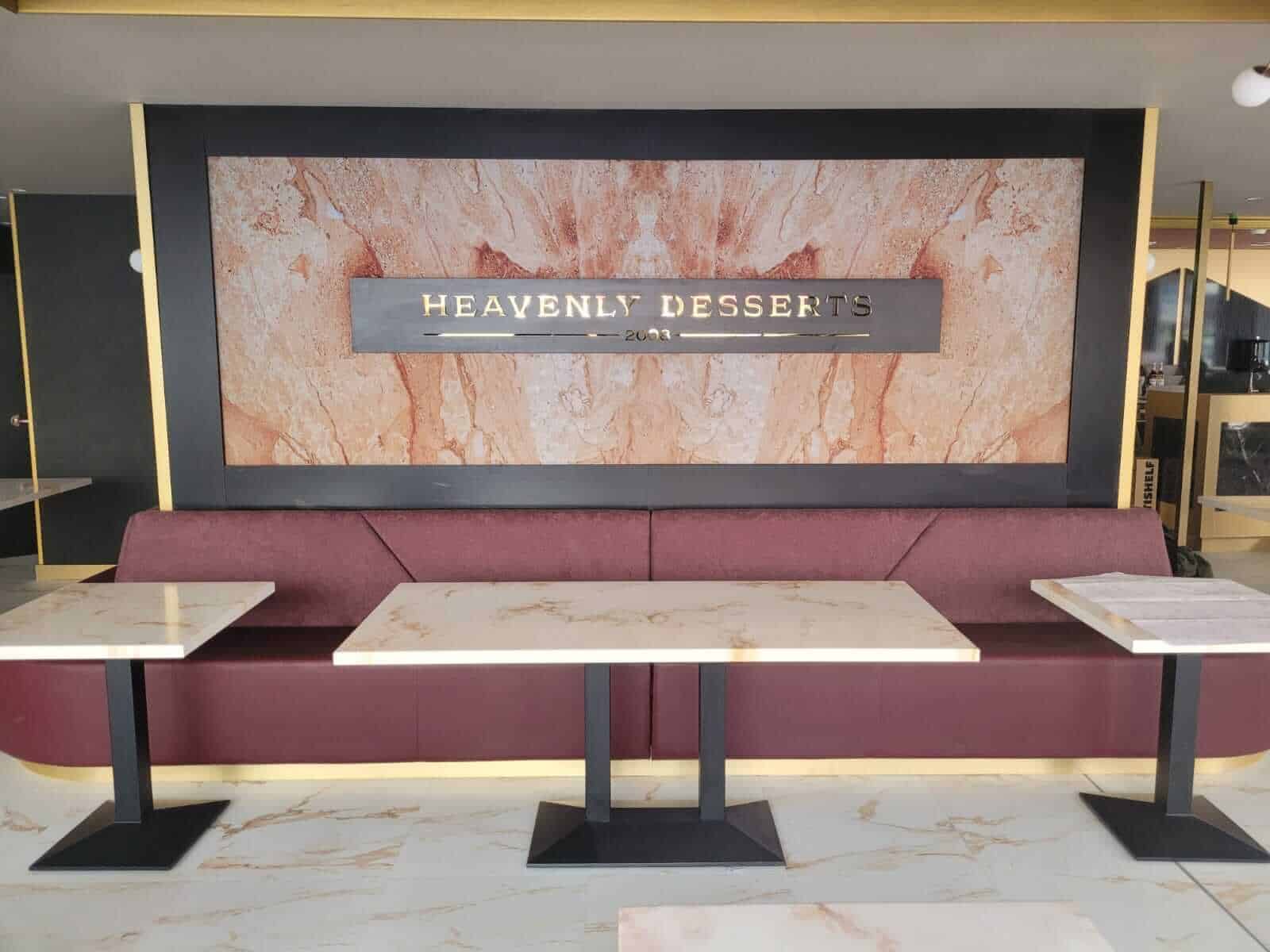 heavenly desserts restaurant fit out project 3