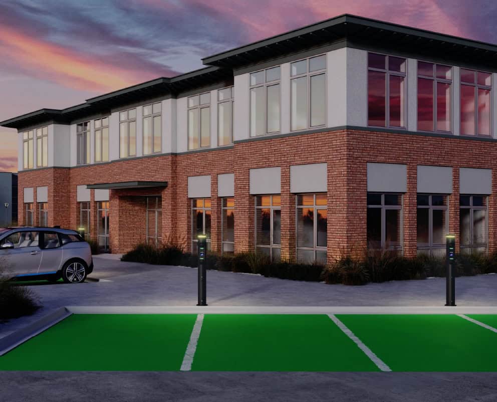 workplace ev charger installation