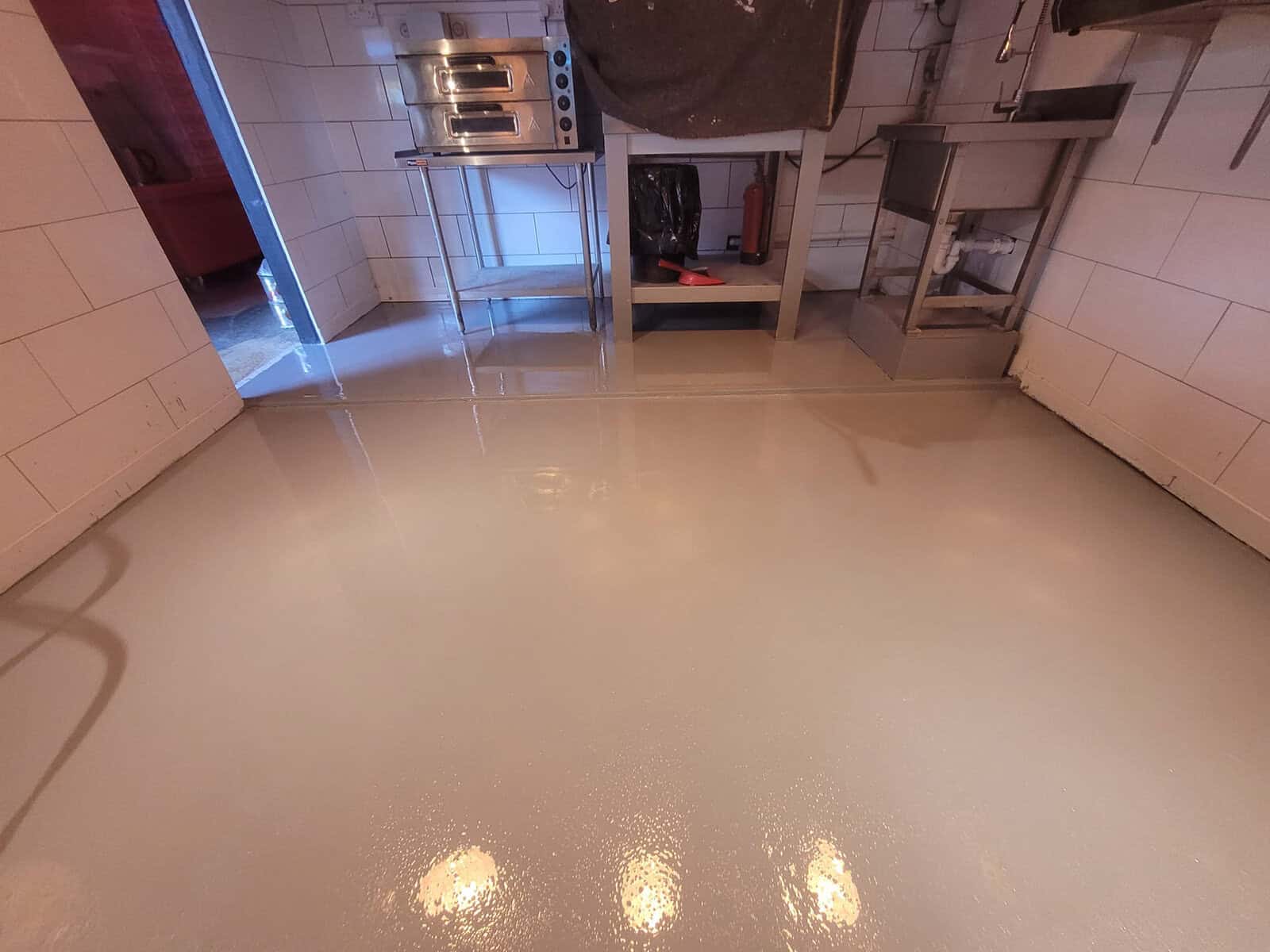 epoxy flooring installation